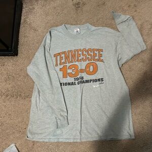 1998 national champions Tennessee 13-0 long sleeve shirt